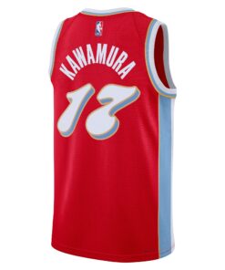 Memphis Grizzlies Nike City Edition Swingman Jersey 2024 - Red - Yuki Kawamura - Unisex