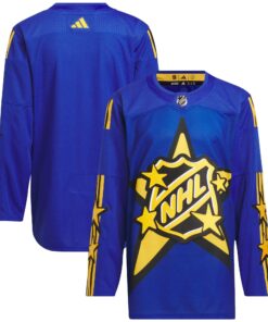 Men's 2024 NHL All-Star Game adidas x drew house Blue Primegreen Authentic Jersey