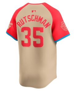 Men's American League Adley Rutschman Nike Cream 2024 MLB All-Star Game Limited Player Jersey