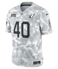 Men's Arizona Cardinals Pat Tillman Nike Arctic Camo 2024 Salute to Service Retired Player Limited Jersey