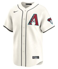 Men's Arizona Diamondbacks Nike White 2024 Jackie Robinson Day Home Limited Jersey