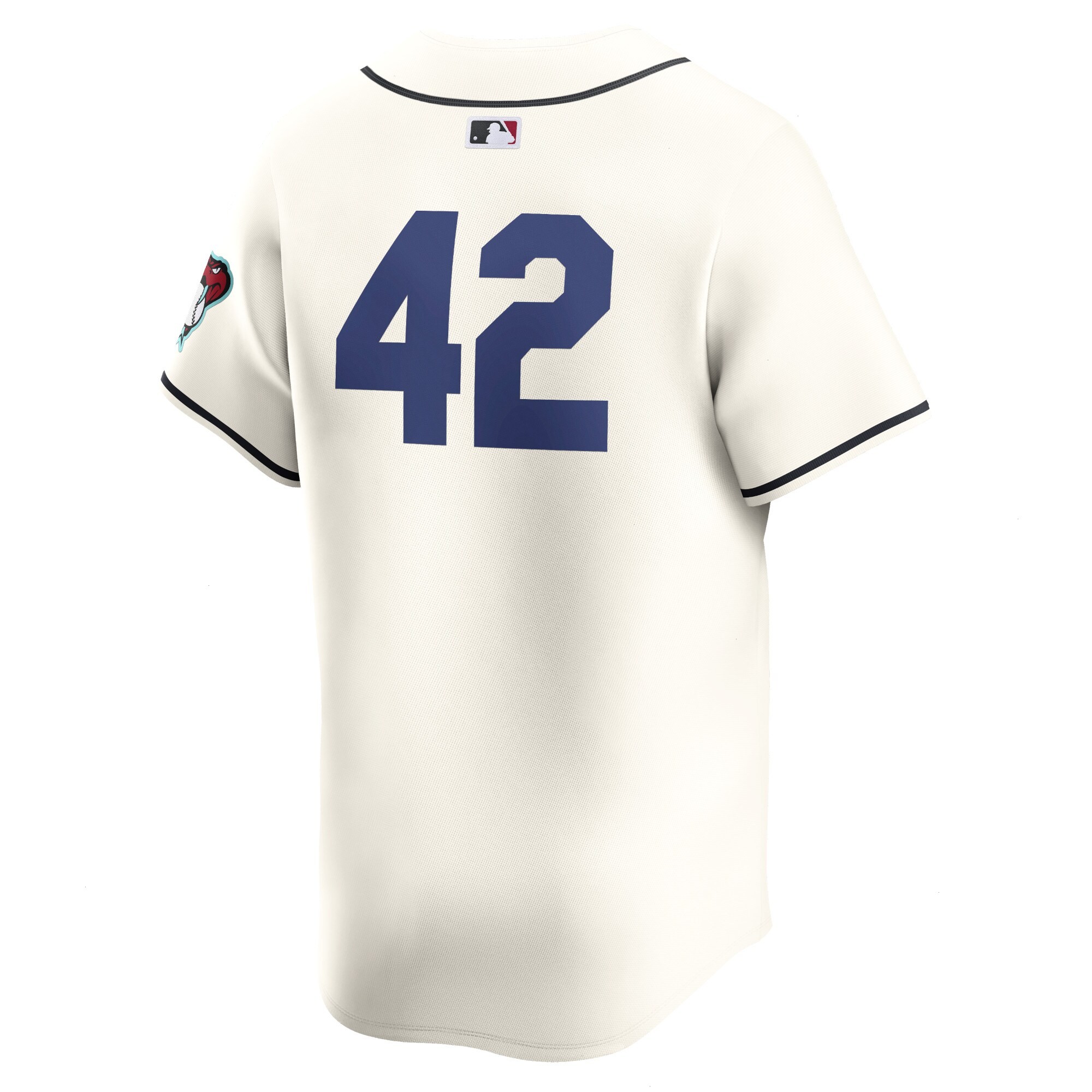 Men's Arizona Diamondbacks Nike White 2024 Jackie Robinson Day Home Limited Jersey