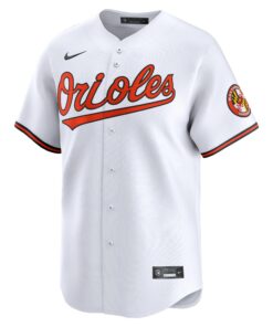 Men's Baltimore Orioles Nike White 2024 Jackie Robinson Day Home Limited Jersey