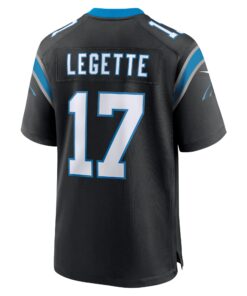 Men's Carolina Panthers Xavier Legette Nike Black 2024 NFL First Round Pick Game Player Jersey