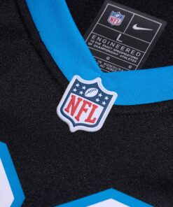 Men's Carolina Panthers Xavier Legette Nike Black 2024 NFL First Round Pick Game Player Jersey