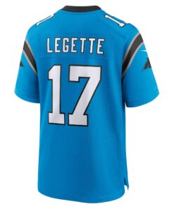 Men's Carolina Panthers Xavier Legette Nike Blue Alternate Game Jersey