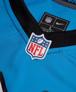 Men's Carolina Panthers Xavier Legette Nike Blue Alternate Game Jersey
