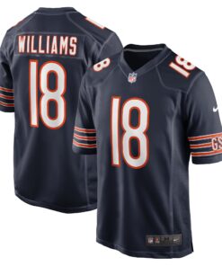 Men's Chicago Bears Caleb Williams Nike Navy Player Game Jersey