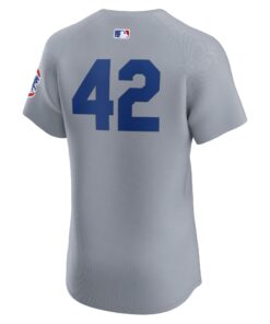 Men's Chicago Cubs Nike Gray Road 2024 Jackie Robinson Day Elite Jersey