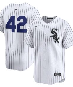 Men's Chicago White Sox Nike White 2024 Jackie Robinson Day Home Limited Jersey