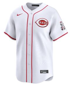 Men's Cincinnati Reds Nike White 2024 Jackie Robinson Day Home Limited Jersey