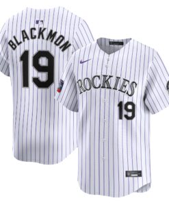 Men's Colorado Rockies Charlie Blackmon Nike White 2024 MLB World Tour Mexico City Series Home Limited Player Jersey