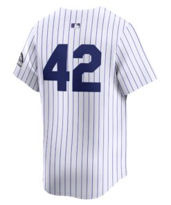 Men's Colorado Rockies Nike White 2024 Jackie Robinson Day Home Limited Jersey