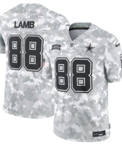 Men's Dallas Cowboys CeeDee Lamb Nike Arctic Camo 2024 Salute to Service Limited Jersey