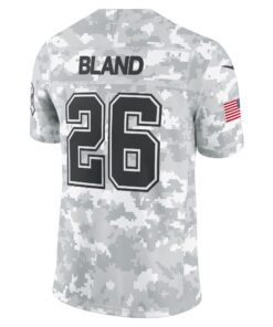 Men's Dallas Cowboys DaRon Bland Nike Arctic Camo 2024 Salute to Service Limited Jersey