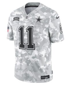 Men's Dallas Cowboys Micah Parsons Nike Arctic Camo 2024 Salute to Service Limited Jersey