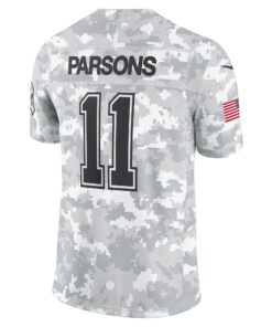 Men's Dallas Cowboys Micah Parsons Nike Arctic Camo 2024 Salute to Service Limited Jersey