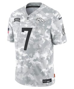 Men's Denver Broncos John Elway Nike Arctic Camo 2024 Salute to Service Retired Player Limited Jersey