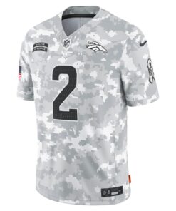 Men's Denver Broncos Patrick Surtain II Nike Arctic Camo 2024 Salute to Service Limited Jersey