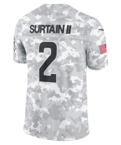 Men's Denver Broncos Patrick Surtain II Nike Arctic Camo 2024 Salute to Service Limited Jersey