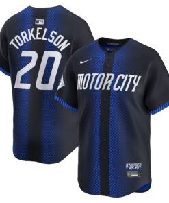 Men's Detroit Tigers Spencer Torkelson Nike Navy 2024 City Connect Limited Jersey