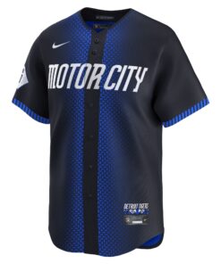 Men's Detroit Tigers Wenceel Perez Nike Navy 2024 City Connect Limited Jersey