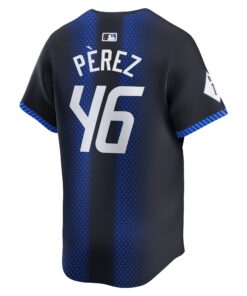 Men's Detroit Tigers Wenceel Perez Nike Navy 2024 City Connect Limited Jersey