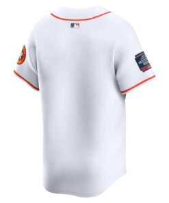 Men's Houston Astros Nike White 2024 MLB World Tour Mexico City Series Home Limited Jersey