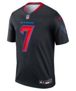Men's Houston Texans C.J. Stroud Nike Navy 2nd Alternate Legend Player Performance Top