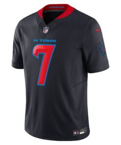 Men's Houston Texans C.J. Stroud Nike Navy 2nd Alternate Vapor F.U.S.E. Limited Jersey