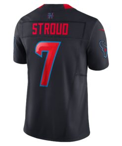 Men's Houston Texans C.J. Stroud Nike Navy 2nd Alternate Vapor F.U.S.E. Limited Jersey