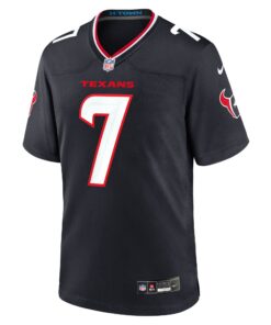 Men's Houston Texans C.J. Stroud Nike Navy Game Jersey