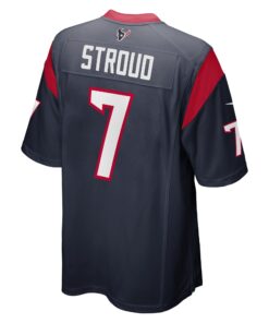 Men's Houston Texans C.J. Stroud Nike Navy Game Jersey