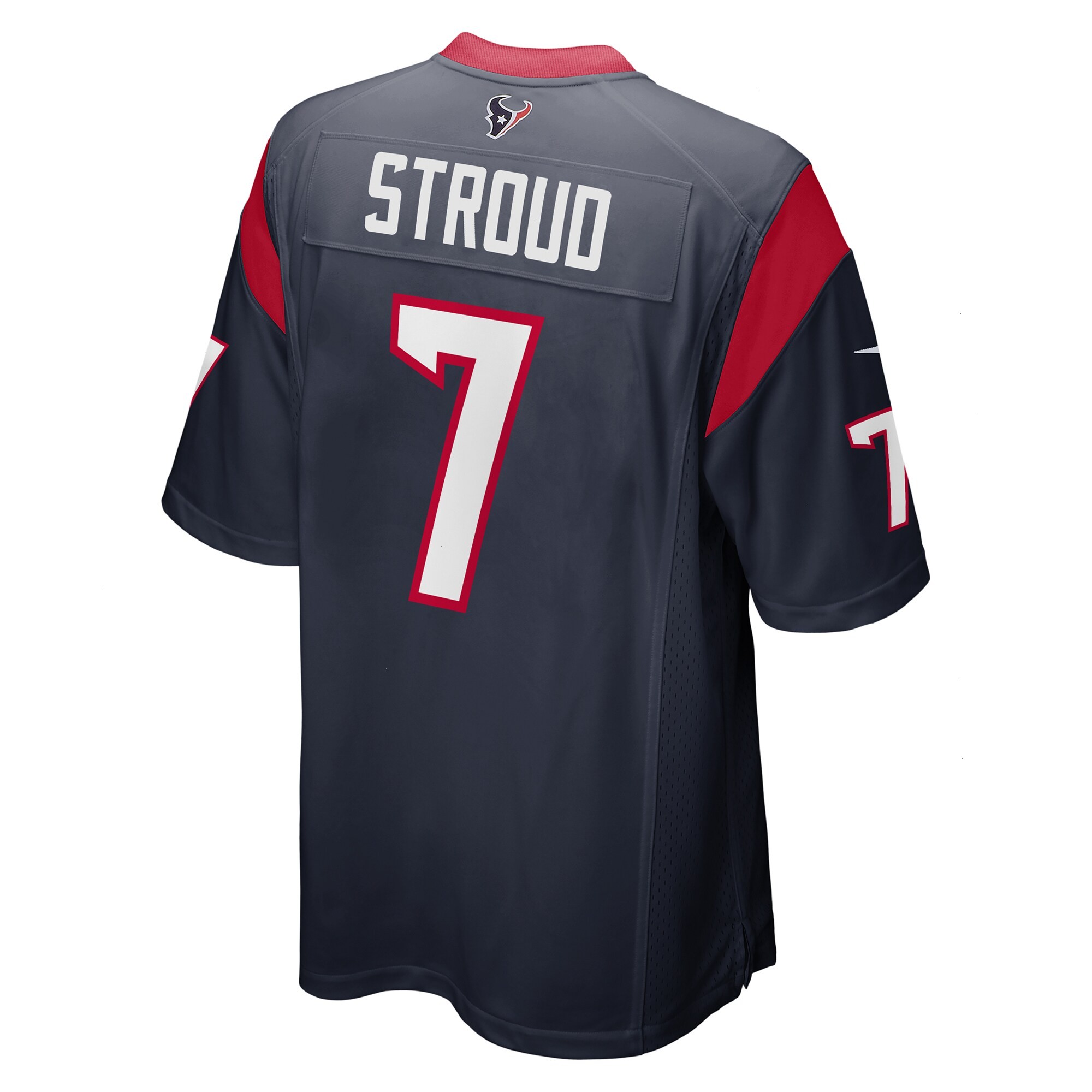 Men's Houston Texans C.J. Stroud Nike Navy Game Jersey