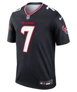 Men's Houston Texans C.J. Stroud Nike Navy Team Legend Player Performance Top