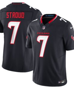 Men's Houston Texans C.J. Stroud Nike Navy Vapor F.U.S.E. Limited Jersey