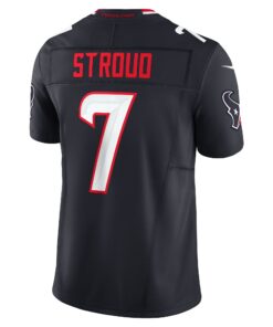 Men's Houston Texans C.J. Stroud Nike Navy Vapor F.U.S.E. Limited Jersey
