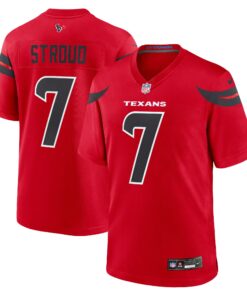 Men's Houston Texans C.J. Stroud Nike Red Alternate Game Jersey