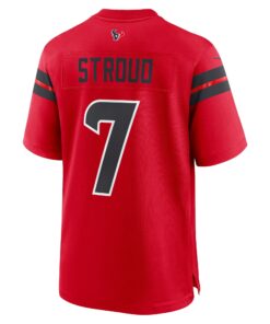 Men's Houston Texans C.J. Stroud Nike Red Alternate Game Jersey