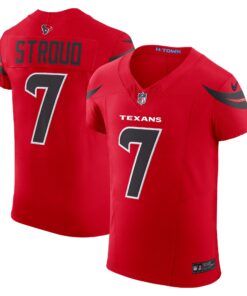 Men's Houston Texans C.J. Stroud Nike Red Alternate Vapor F.U.S.E. Elite Jersey