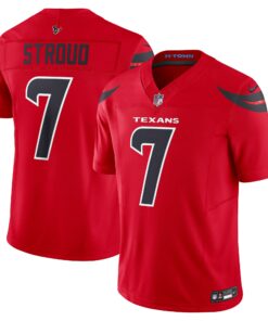 Men's Houston Texans C.J. Stroud Nike Red Alternate Vapor F.U.S.E. Limited Jersey