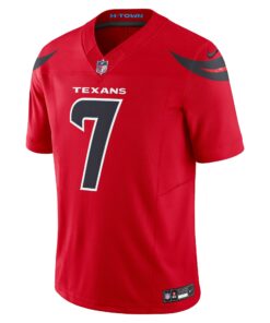 Men's Houston Texans C.J. Stroud Nike Red Alternate Vapor F.U.S.E. Limited Jersey