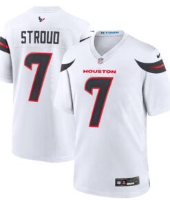 Men's Houston Texans C.J. Stroud Nike White Game Jersey