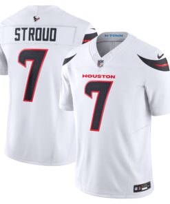 Men's Houston Texans C.J. Stroud Nike White Vapor F.U.S.E. Limited Jersey