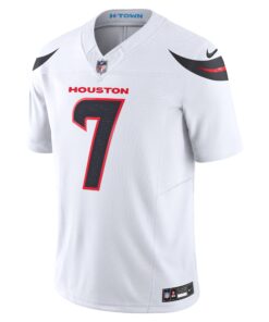 Men's Houston Texans C.J. Stroud Nike White Vapor F.U.S.E. Limited Jersey