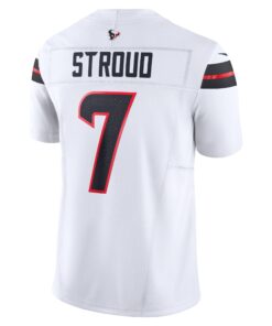 Men's Houston Texans C.J. Stroud Nike White Vapor F.U.S.E. Limited Jersey