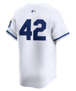 Men's Kansas City Royals Nike White 2024 Jackie Robinson Day Home Limited Jersey