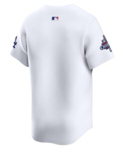 Men's Los Angeles Dodgers Nike White 2024 World Series Champions Home Limited Jersey
