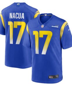 Men's Los Angeles Rams Puka Nacua Nike Royal Home Game Jersey