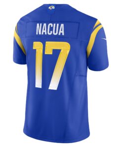 Men's Los Angeles Rams Puka Nacua Nike Royal Vapor F.U.S.E. Limited Jersey